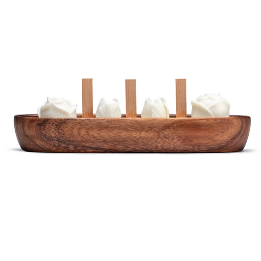 Caramel & Vanilla Boat Candle