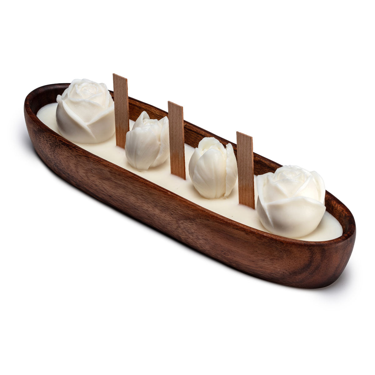 Caramel & Vanilla Boat Candle