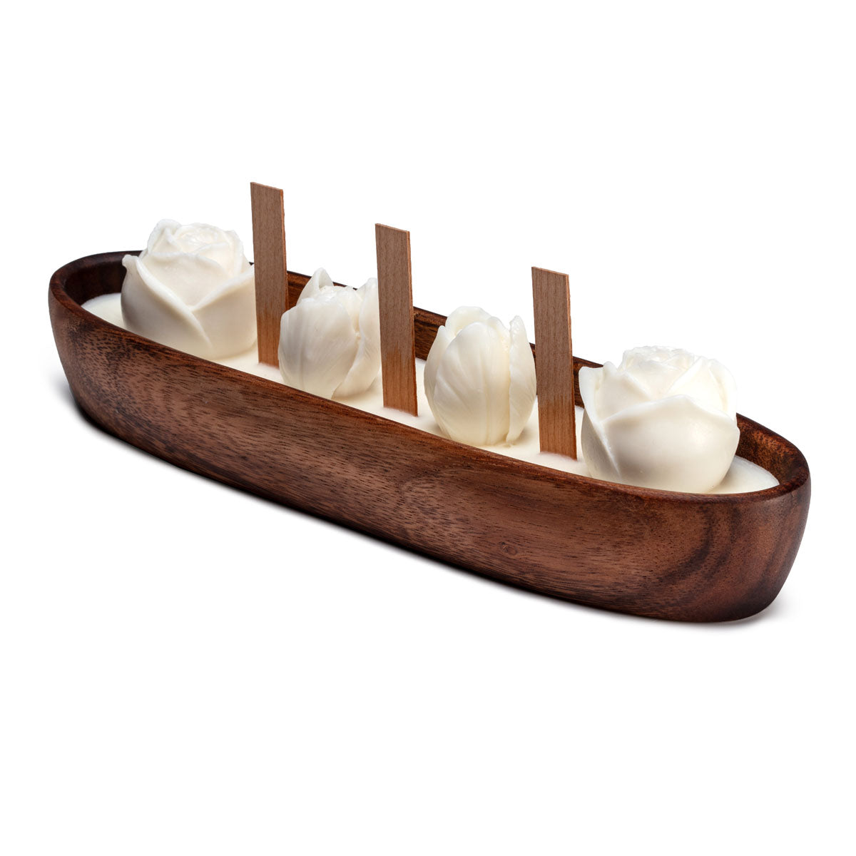 Caramel & Vanilla Boat Candle