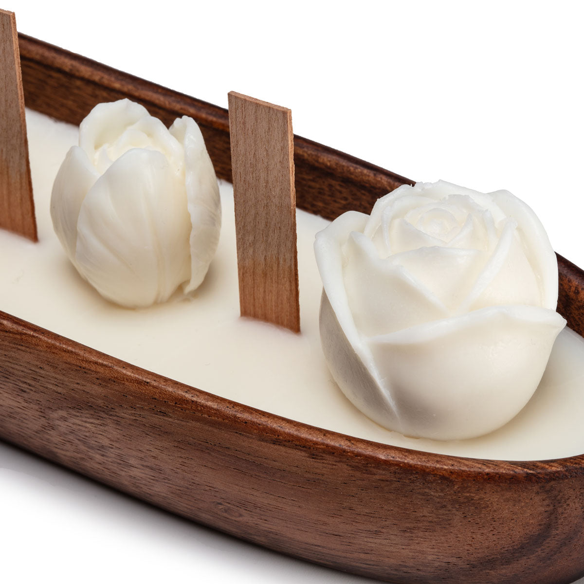 Caramel & Vanilla Boat Candle