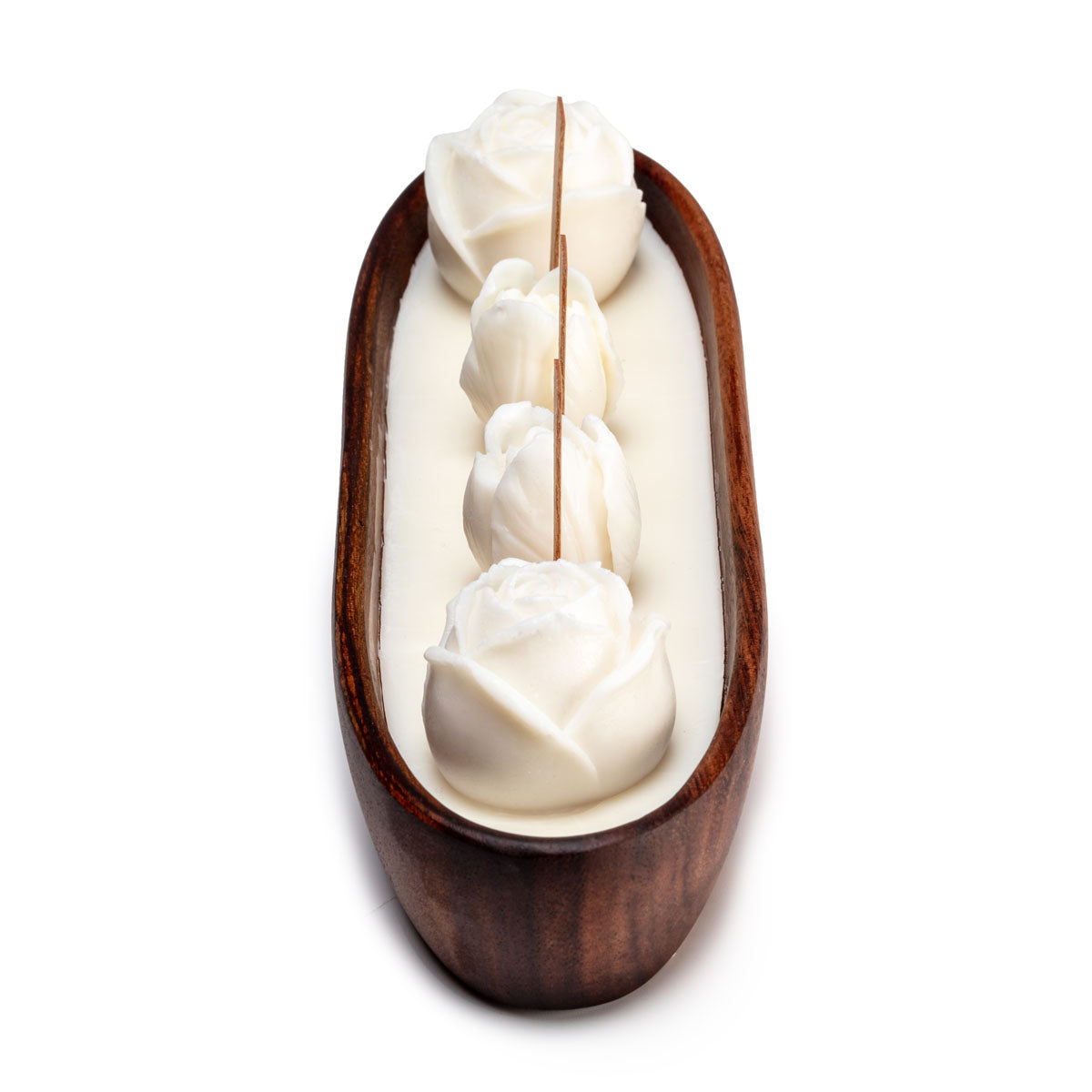 Caramel & Vanilla Boat Candle
